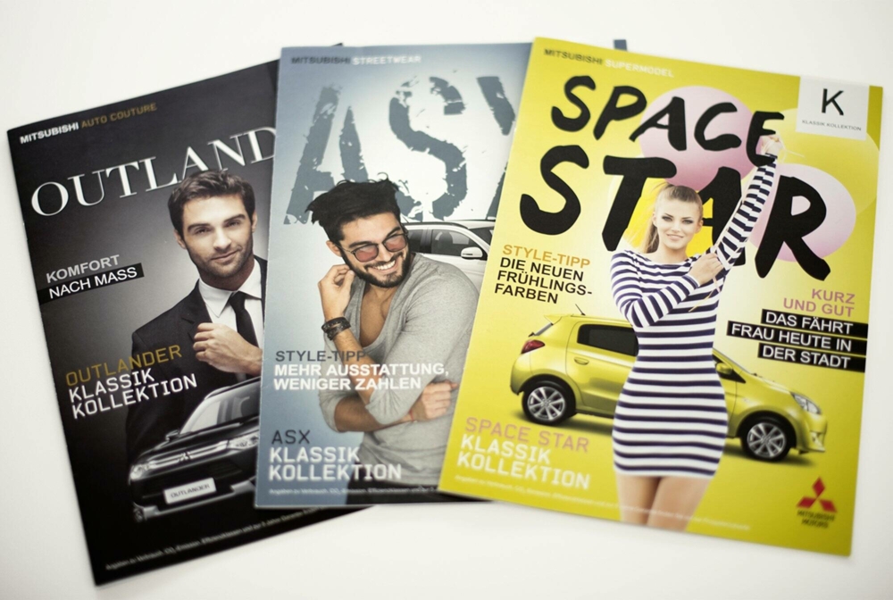 Mitsubishi Motors Range Sondermodell Prospekte