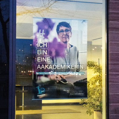 Mannheimer Abendakademie Bekennerplakat