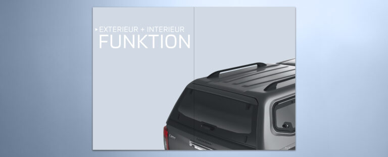 VOON Werbeagentur Case – Literaturkonzept Zubehörprospekt Mitsubishi L200 Doppelseiten-Beispiele 2