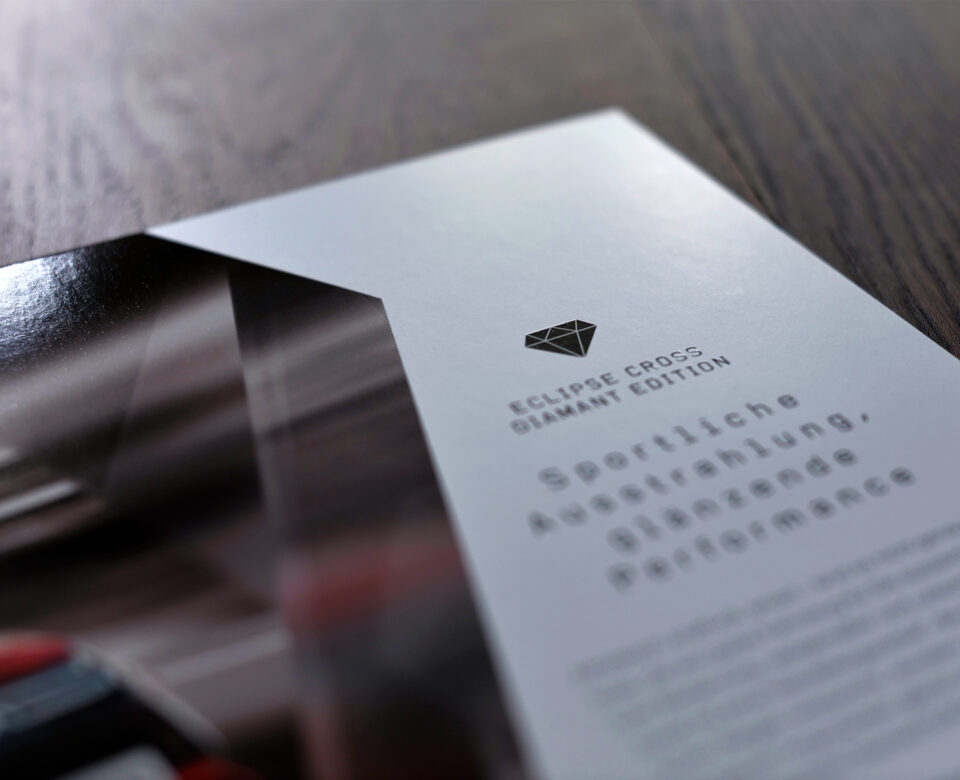 VOON Werbeagentur Case – Mitsubishi Diamant Edition Prospektur Innenseiten 2