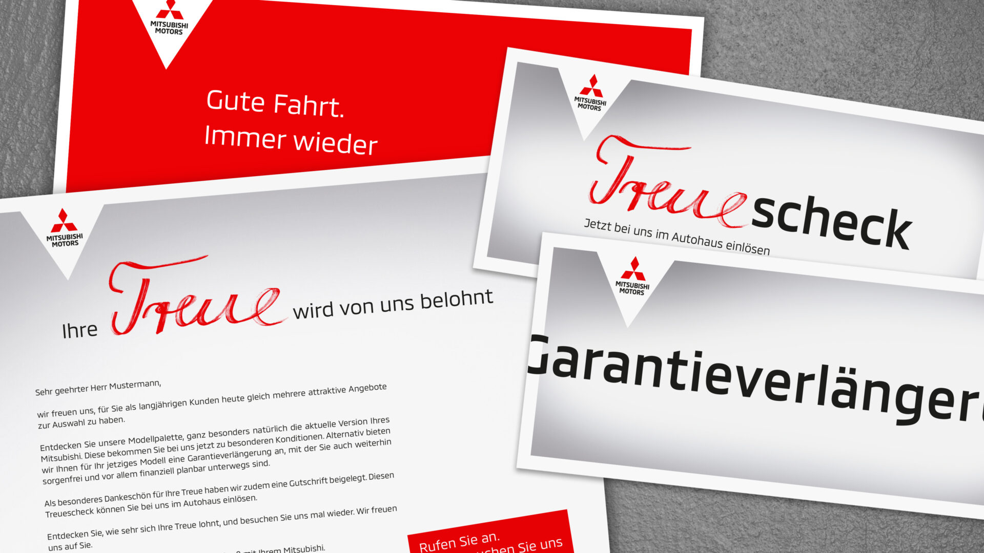 VOON Werbeagentur Case – Mitsubishi Kundenkontaktprogramm Garantieverlängerung