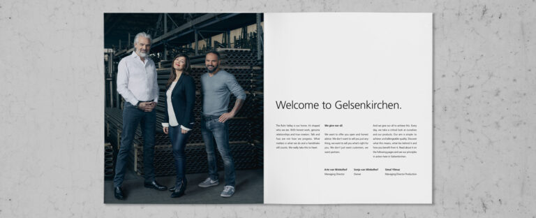 VOON Werbeagentur Case – Literaturkonzept für gym80 Imagebroschüre, Doppelseiten 3