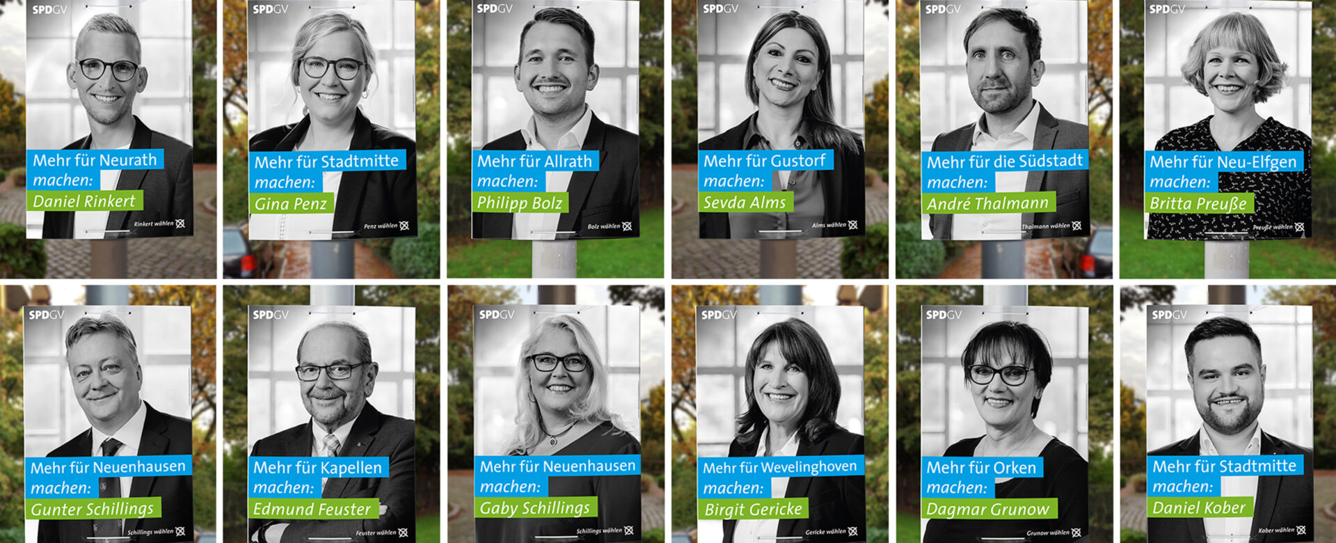 VOON Werbeagentur Case – Wahlkampagne SPD Grevenbroich Außenwerbung 2