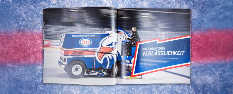 VOON Werbeagentur Case – Adler Mannheim Markenbuch Innenseiten 6