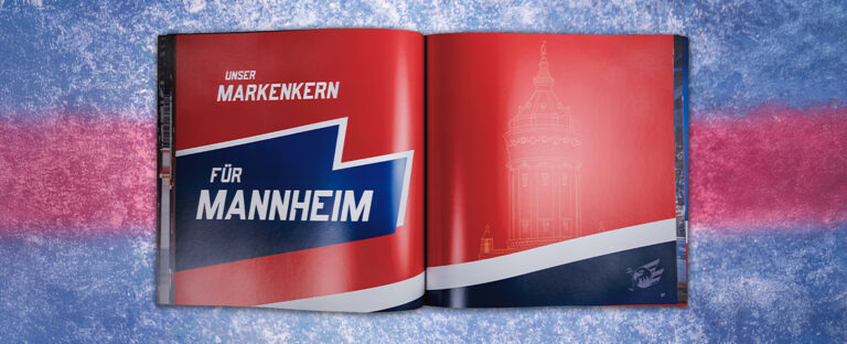 VOON Werbeagentur Case – Adler Mannheim Markenbuch Innenseiten 8