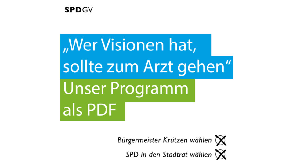 VOON Werbeagentur Case – Wahlkampagne SPD Grevenbroich Social Media Post
