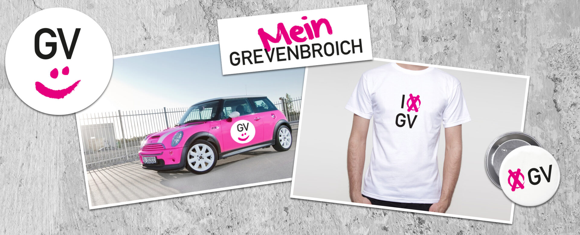 VOON Werbeagentur Case – Wahlkampagne für Mein Grevenbroich Logo- Entwicklung